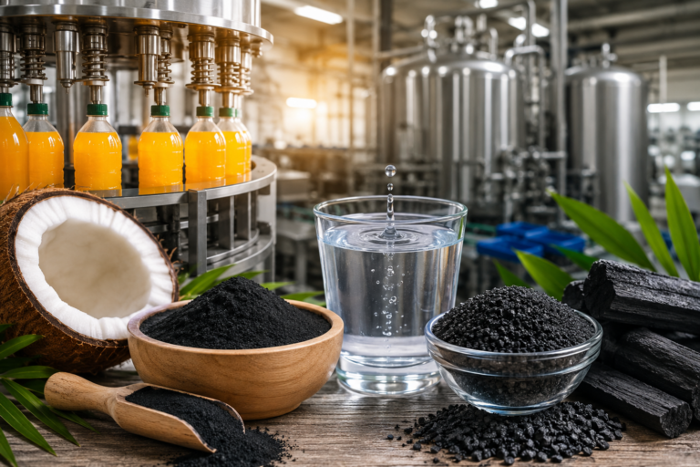 Peran Karbon Aktif Dalam Industri Makanan dan Minuman